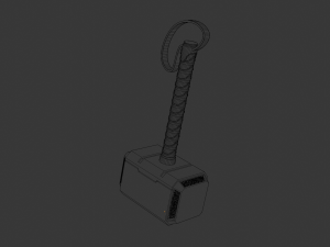 Mjolnir 3D Model