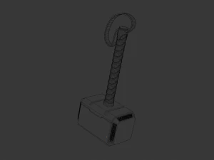 Mjolnir 3D Model