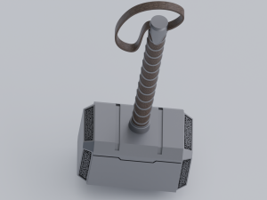 Mjolnir 3D Model