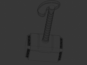 Mjolnir 3D Model