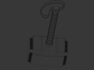 Mjolnir 3D Model