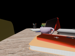 A teenagers desktop 3D 模型
