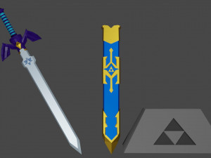 Master Sword Legend Of Zelda 3D Print Model
