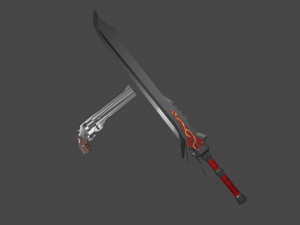 Neros weapons DMC4 3D Принт Модель