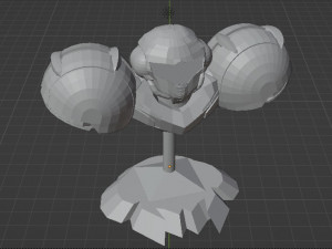 Bust of Samus Aran 3D 프린트 모델