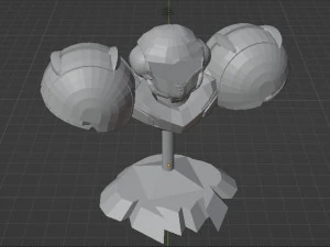 Bust of Samus Aran 3D Print Model