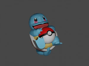 estatua de squirtle Modelo de impresión 3D