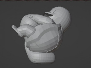 Squirtle statue 3D Baskı Modeli