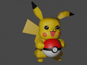 Pikachu statue 3D प्रिंट मॉडल