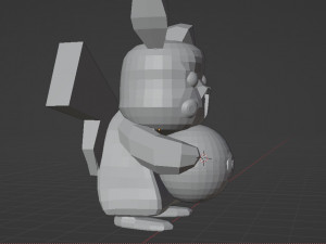 Pikachu statue 3D 프린트 모델