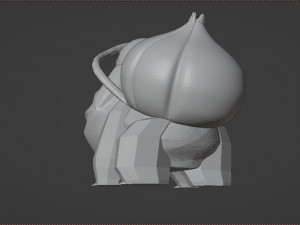 Bulbasaur statue 3D Print Model