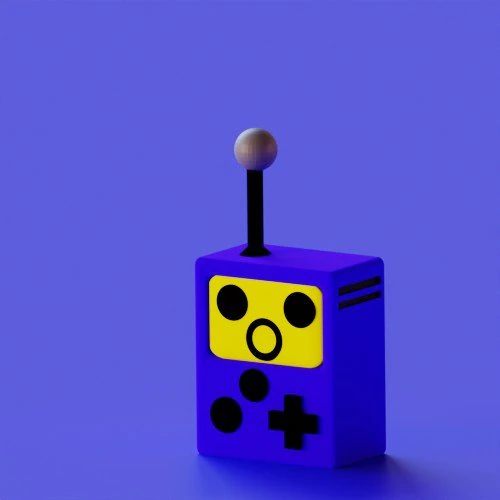 TVBOT 3D Model .c4d .max .obj .3ds .fbx .stl .blend 