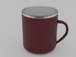 Mug with Lid Modèle 3D