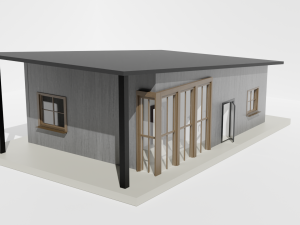 Small one-story house 3Dモデル