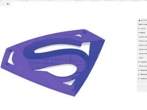 Logo Superman 3D 3D Print Model