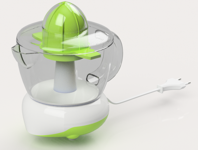 Lemon Squeezer 3D 模型 .c4d .max .obj .3ds .fbx .stl .blend 