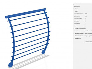 Iron railing 3D Model
