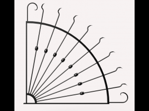 Iron sunburst 3D Модель