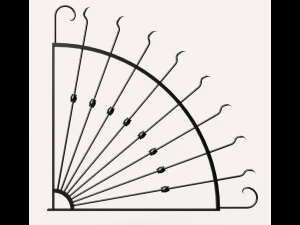 Iron sunburst 3D Model