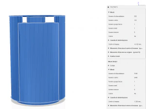 Pin Garbage 3D Model