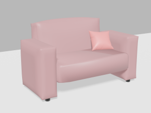 3D sofa model 3D Model