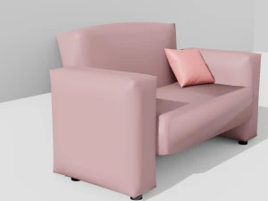 3D sofa model 3D Model
