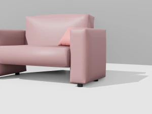 3D sofa model 3D Model