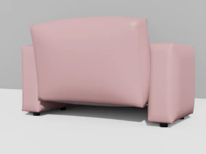 3D sofa model 3D Model