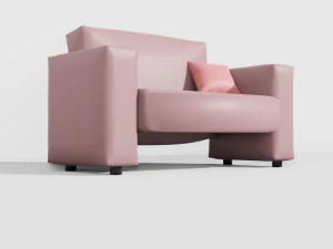 3D sofa model 3D Model