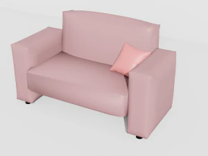 3D sofa model 3D Model