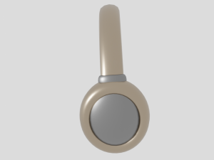 Beautiful headphones 3D Model