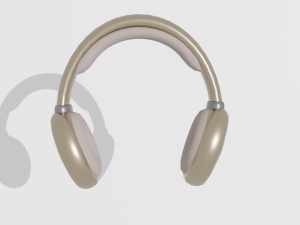 Beautiful headphones 3D Model