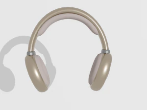 Beautiful headphones 3D Model
