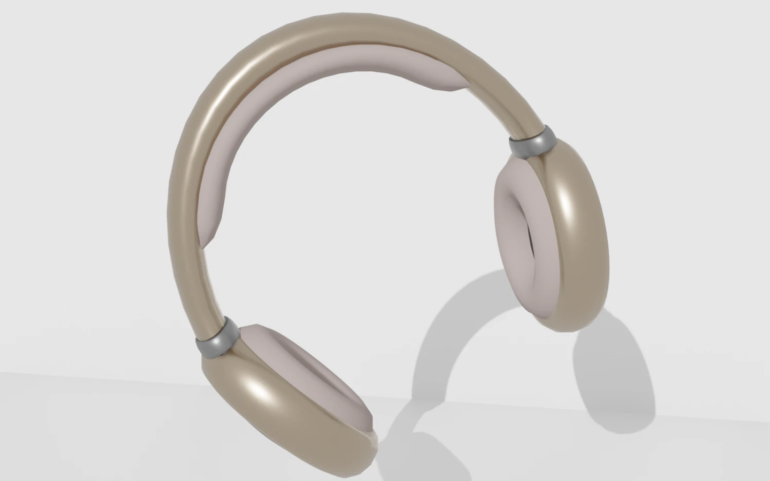 Beautiful headphones 3D Model .c4d .max .obj .3ds .fbx .stl .blend 