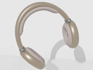 Headphone yang indah Model 3D