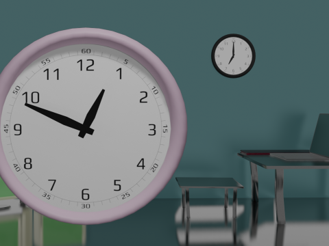 Realistic clocks with moving hands 3D Model
