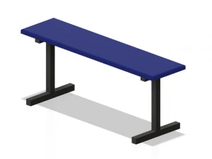 Platte gymbank 3D Model