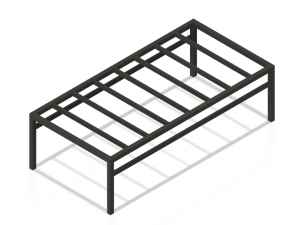 Metal Bed 3Dモデル