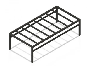 Metalen bed 3D Model