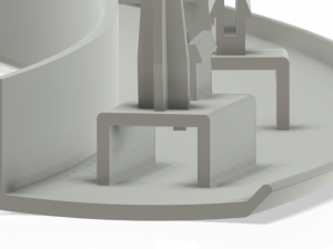 Kuga Mudguard 3D Принт Модель