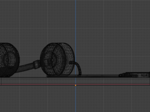 Headphones and MP4 player Model 3D