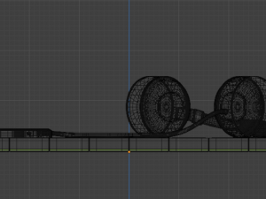 Headphones and MP4 player Model 3D