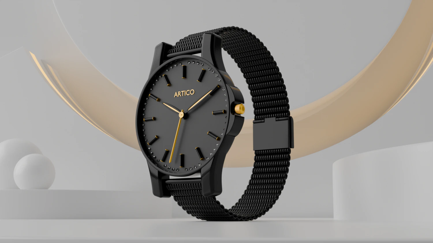 Watch 3D Model .c4d .max .obj .3ds .fbx .stl .blend 