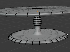 Dark Oak Table 3D Модель