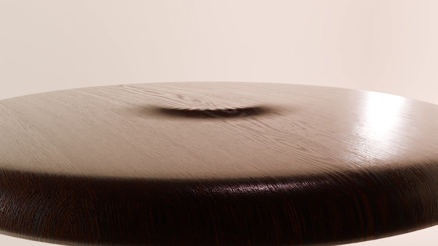 Dark Oak Saddle 3D Model .c4d .max .obj .3ds .fbx .stl .blend 