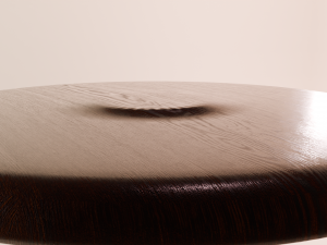 Dark Oak Saddle Modelo 3D
