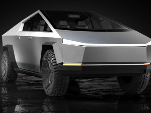 Tesla Cybertruck 2024 3D Модель