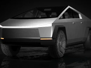 Tesla Cybertruck 2024 3D Model