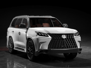 Lexus LX 570 3D Модель