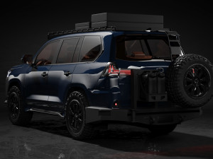 Lexus LX 570 3D Модель